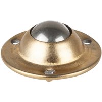 BS ROLLEN Kugelrolle, Stahl, verzinkt, Ø 14 mm, Tragkraft 15 kg von BS ROLLEN