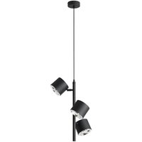 Flexible Hängelampe 3-flammig GU10 L:32 cm in Schwarz von ALDEX
