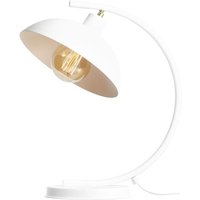 Flexible Tischleuchte Weiß Metall E27 40 cm Loft Design von ALDEX