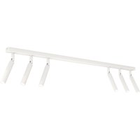 Flexibler Deckenstrahler Metall 90 cm länglich G9 Weiß von Emibig