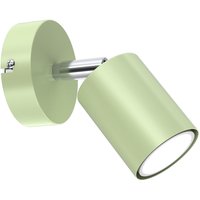 Kinderzimmerlampe Wand Grün Ø 8 cm schwenkbar GU10 Metall Kinderzimmerlampe Wand Grün Ø 8 cm schwenkbar GU10 Metall von Luminex