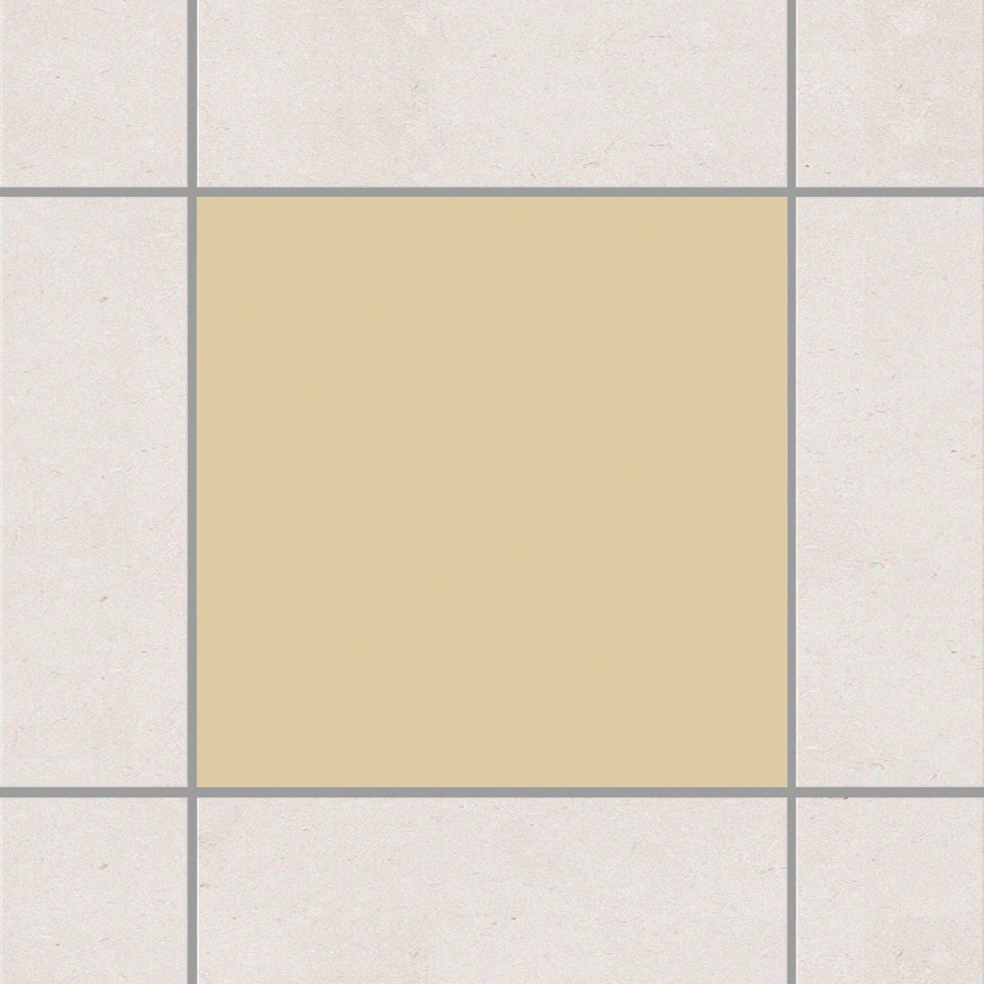 Fliesenaufkleber Colour Light Brown Braun