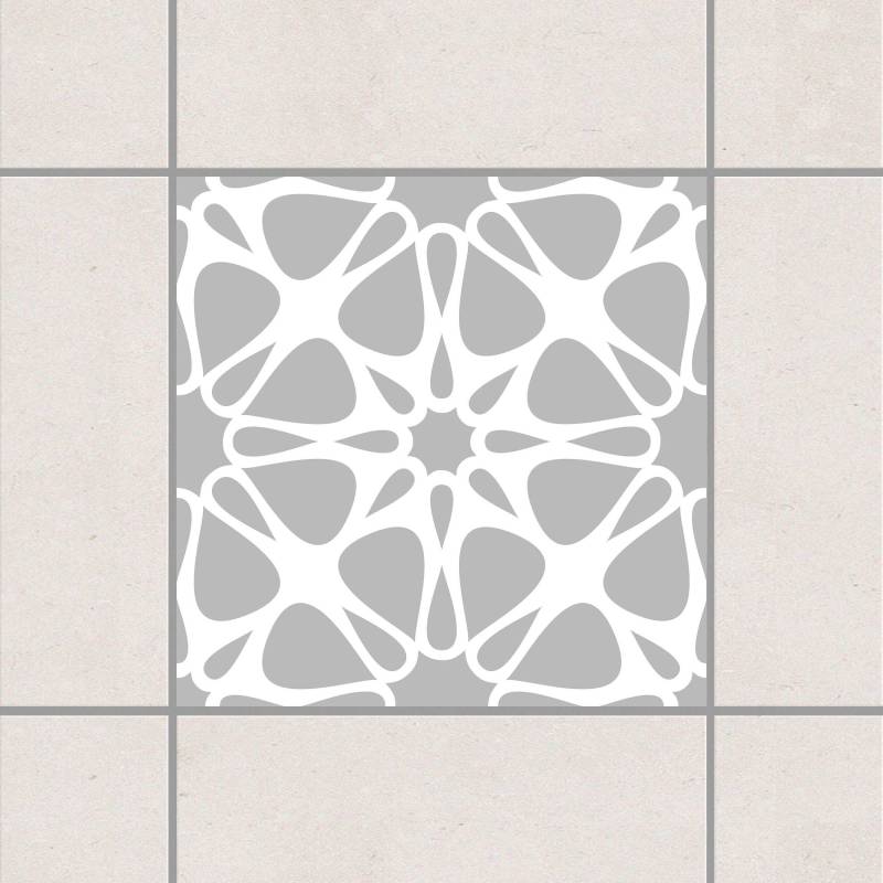 Fliesenaufkleber Floral Kristall