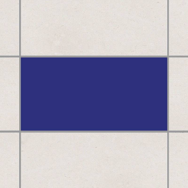 Fliesenaufkleber Königsblau