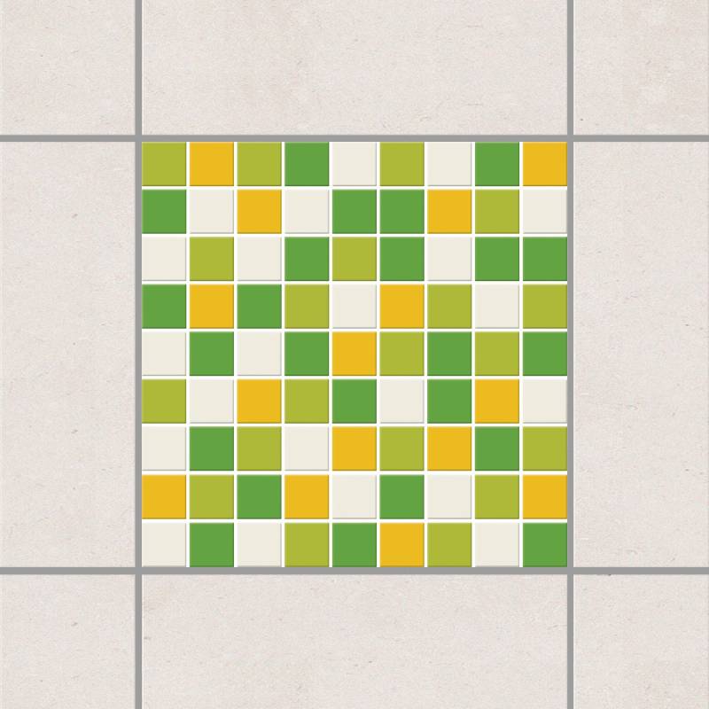Fliesenaufkleber Mosaikfliesen Frühlingsset