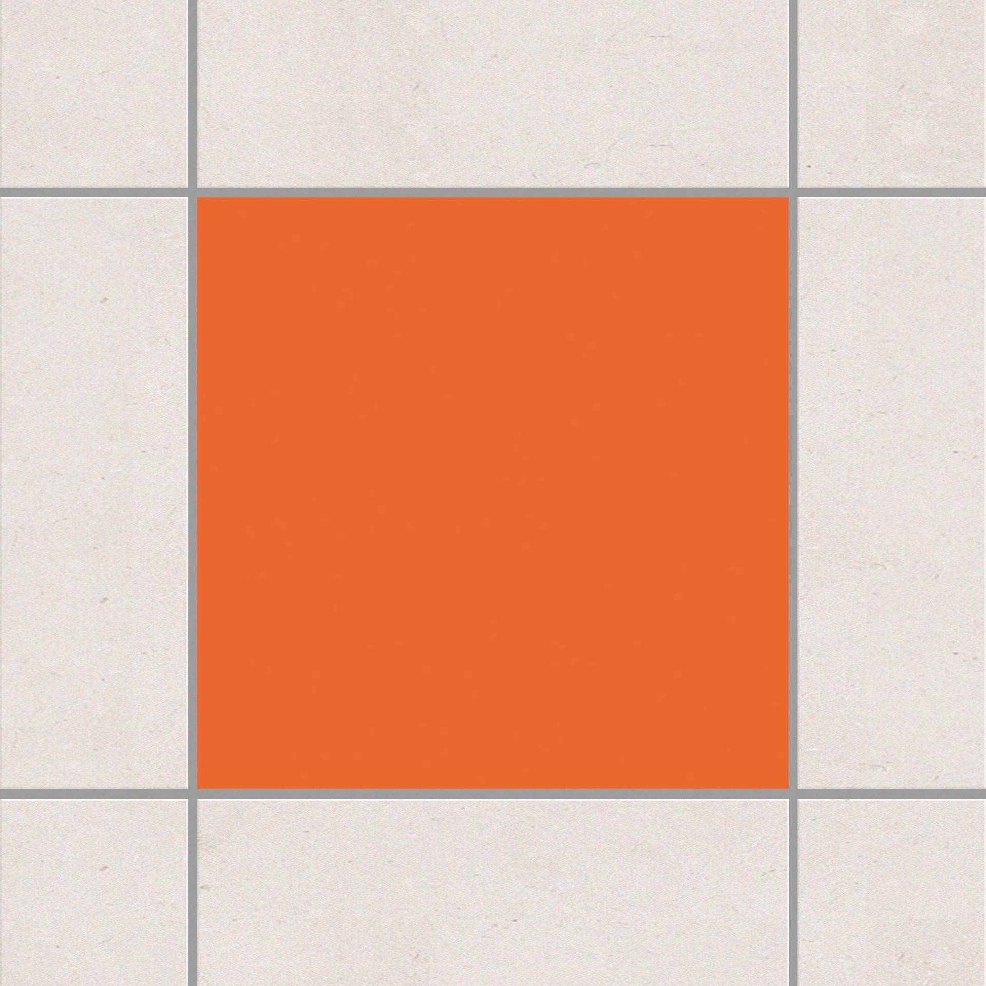 Fliesenaufkleber Colour Orange