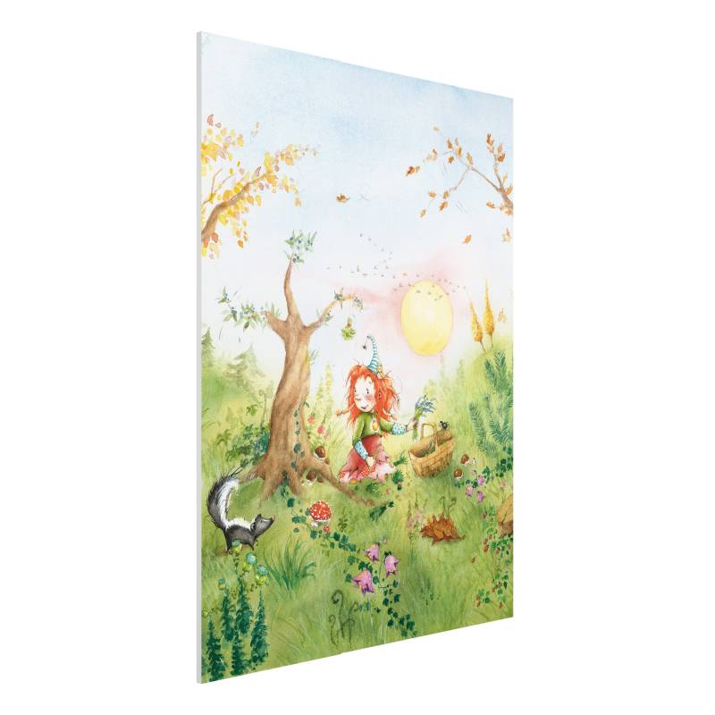 Forexbild - Hochformat 3:4 Frida sammelt Kräuter