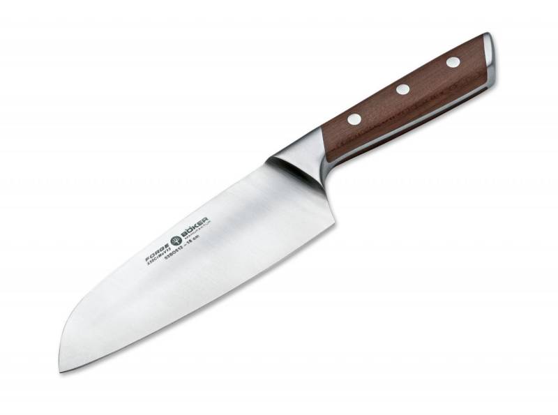 Kochmesser Forge Wood Santoku von BÖKER Manufaktur