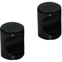 Format Möbelknopf "Kore" schwarz lackiert 21 mm von FORMAT