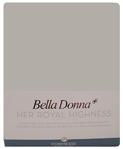 Formesse Bella-Donna Jersey Spannbettlaken grau, 90x190 - 100x220 cm Formesse Bella-Donna Jersey Spannbettlaken grau, 90x190 - 100x220 cm von Formesse