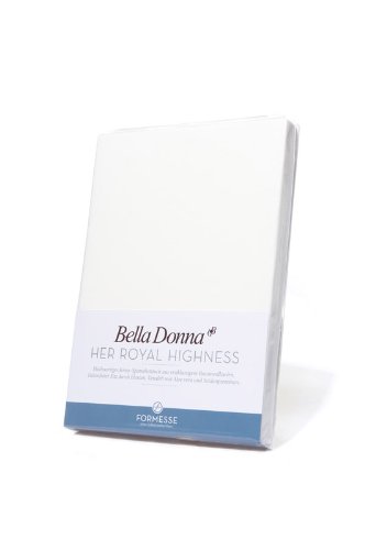 Formesse Bella-Donna Jersey Spannbettlaken weiss, 200x220 - 200x240 cm von Formesse