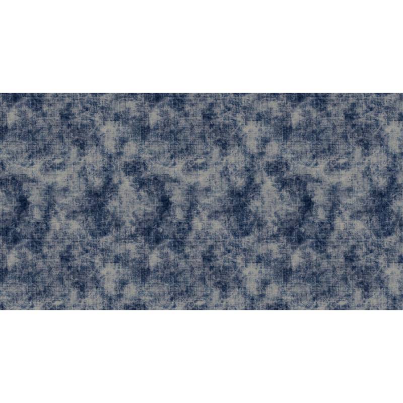 Fototapete Grafik Muster Abstrakt Indigo Blau Grau 5,00 m x 2,70 m FSC® von -