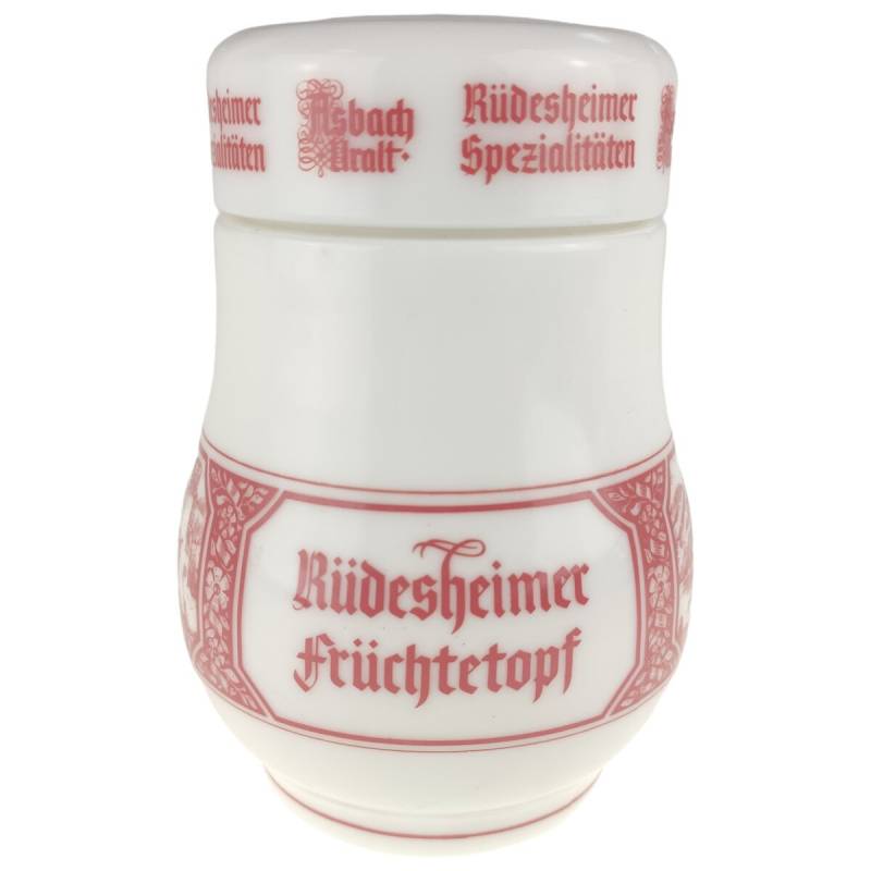 Früchtetopf Asbach Uralt Rüdesheim Rüdesheimer