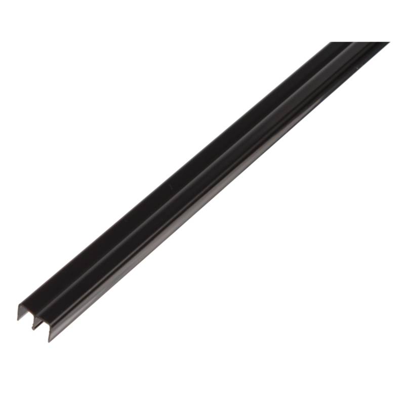Führungsschienenprofil Kunststoff 6,5 mm x 10 mm x 1.000 mm Schwarz