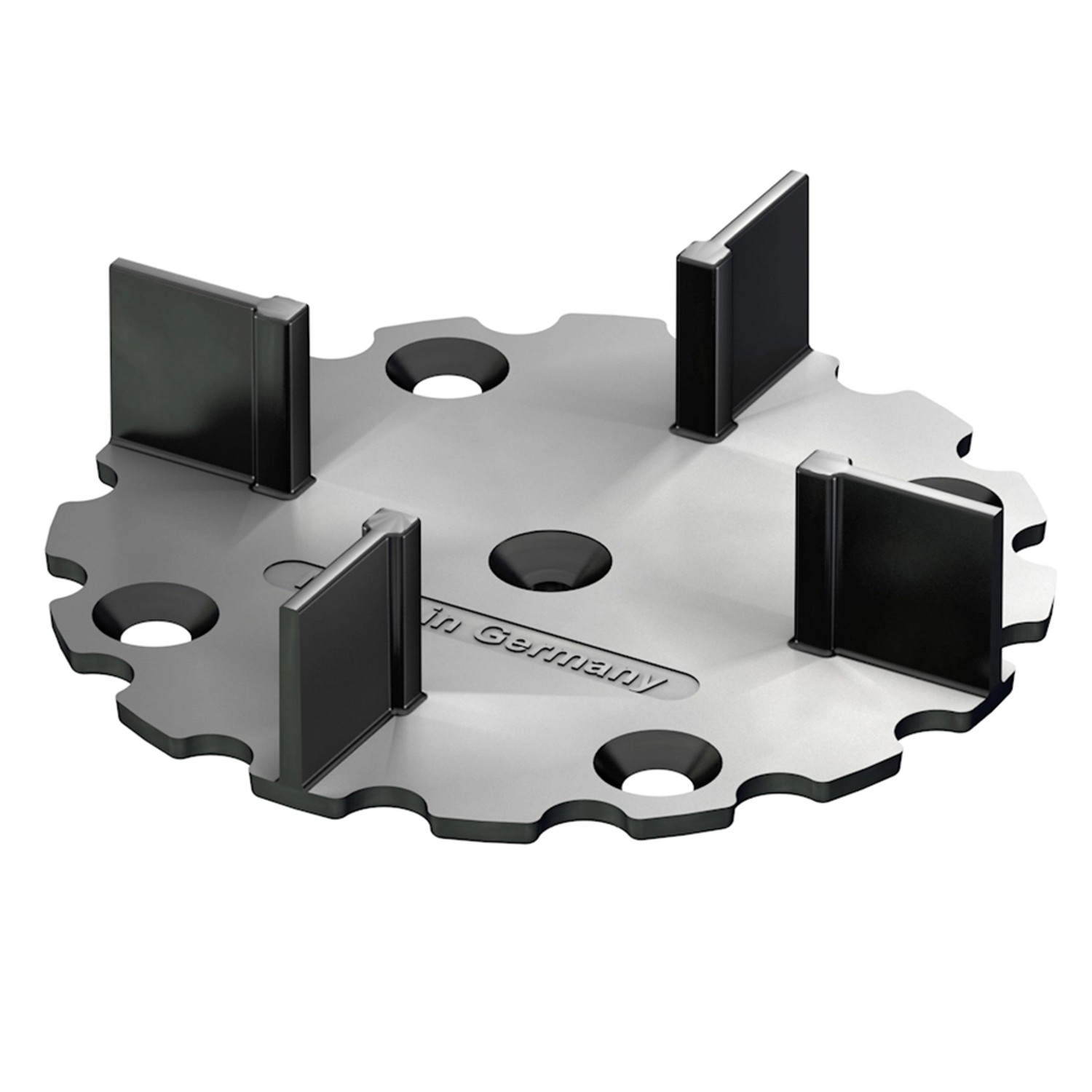 Fugenkreuz Pro 3 mm mit Bodenteller Schwarz