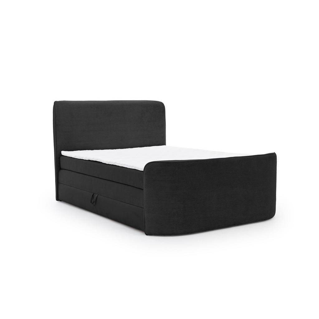 Fun Möbel BOXSPRINGBETT Schwarz Fun Möbel BOXSPRINGBETT Schwarz