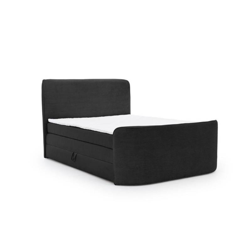 Fun Möbel BOXSPRINGBETT Schwarz