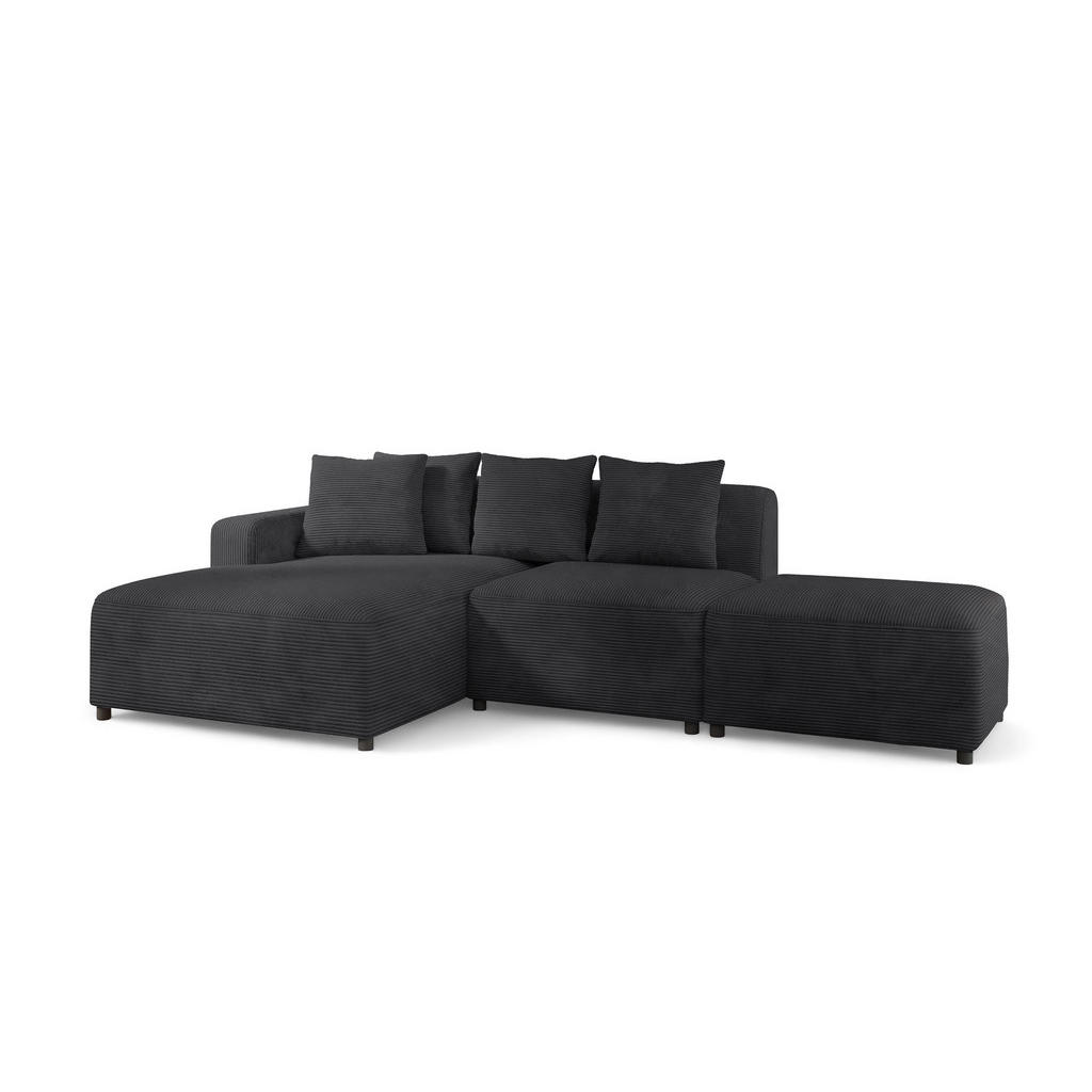 Fun Möbel ECKSOFA Anthrazit Fun Möbel ECKSOFA Anthrazit