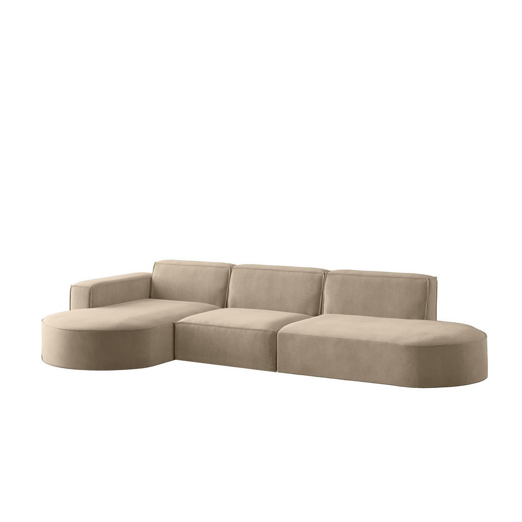 Fun Möbel ECKSOFA Beige Fun Möbel ECKSOFA Beige