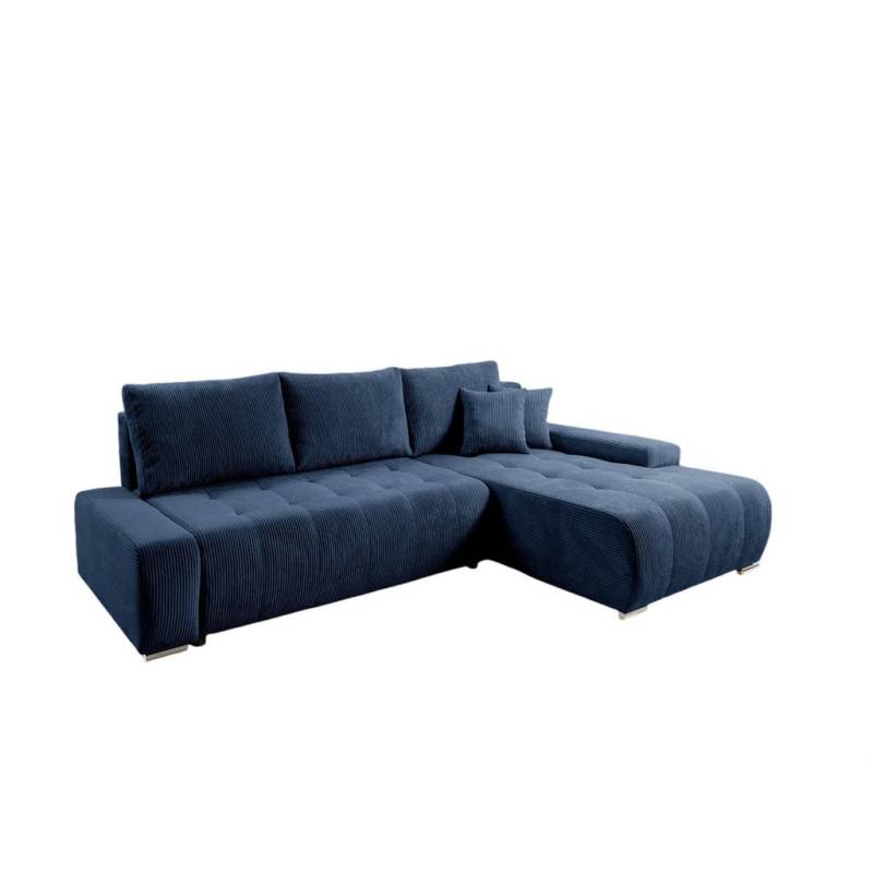 Fun Möbel ECKSOFA Blau