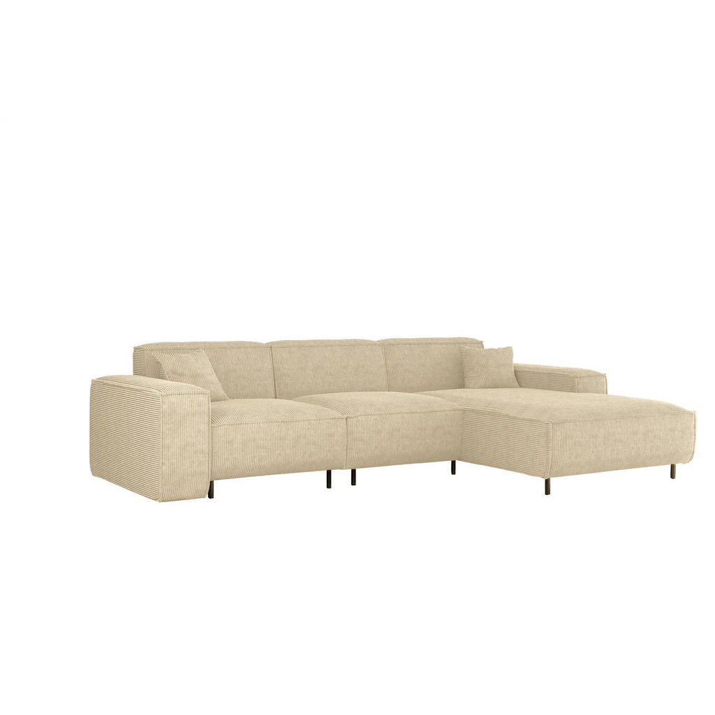Fun Möbel ECKSOFA Creme Fun Möbel ECKSOFA Creme