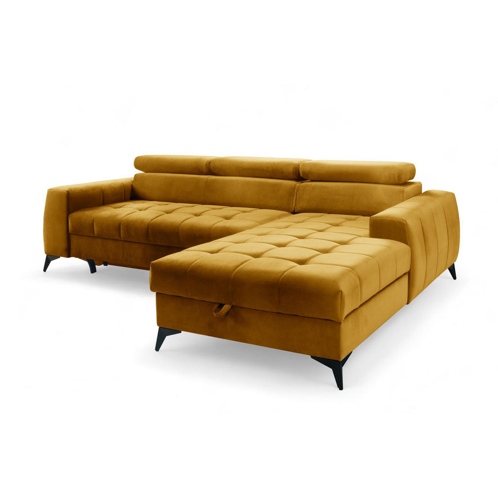 Fun Möbel ECKSOFA Honig Fun Möbel ECKSOFA Honig