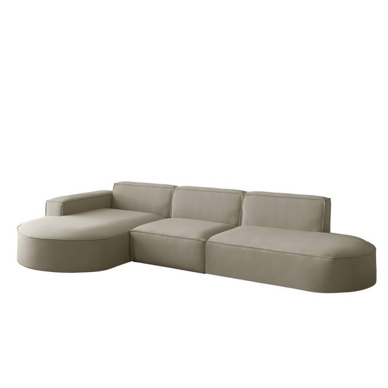 Fun Möbel ECKSOFA Perlmutt