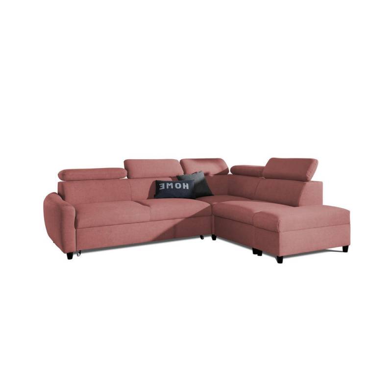 Fun Möbel ECKSOFA Rosa