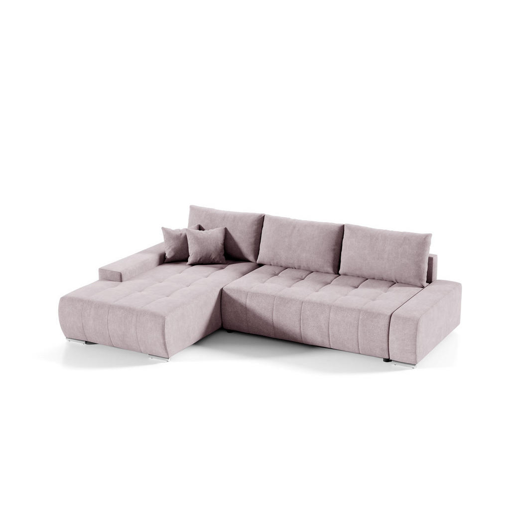 Fun Möbel Ecksofa, Rosa, Textil, Ottomane links, 265x185 cm, Wohnzimmer, Sofas & Couches, Wohnlandschaften, Ecksofas Fun Möbel Ecksofa, Rosa, Textil, Ottomane links, 265x185 cm, Wohnzimmer, Sofas & Couches, Wohnlandschaften, Ecksofas von Fun Möbel