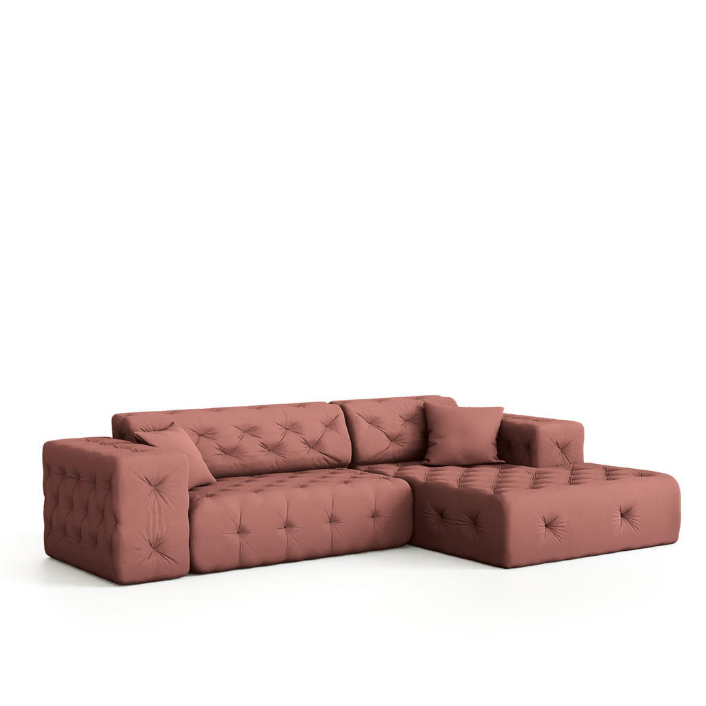 Fun Möbel Ecksofa, Rosa, Textil, Ottomane rechts, 266x171 cm, Wohnzimmer, Sofas & Couches, Wohnlandschaften, Ecksofas Fun Möbel Ecksofa, Rosa, Textil, Ottomane rechts, 266x171 cm, Wohnzimmer, Sofas & Couches, Wohnlandschaften, Ecksofas von Fun Möbel