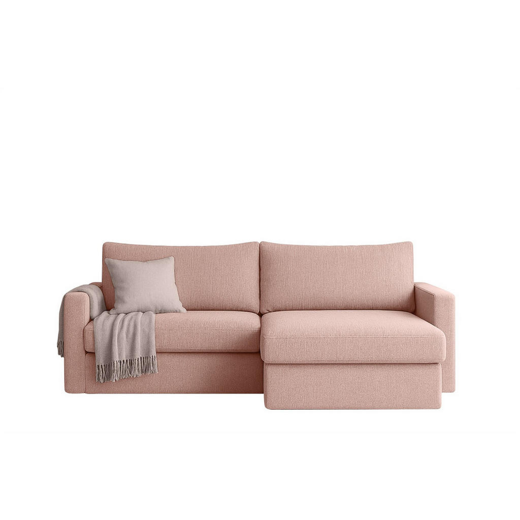 Fun Möbel Ecksofa, Rosa, Textil, Ottomane rechts, 224x140 cm, Wohnzimmer, Sofas & Couches, Wohnlandschaften, Ecksofas Fun Möbel Ecksofa, Rosa, Textil, Ottomane rechts, 224x140 cm, Wohnzimmer, Sofas & Couches, Wohnlandschaften, Ecksofas von Fun Möbel