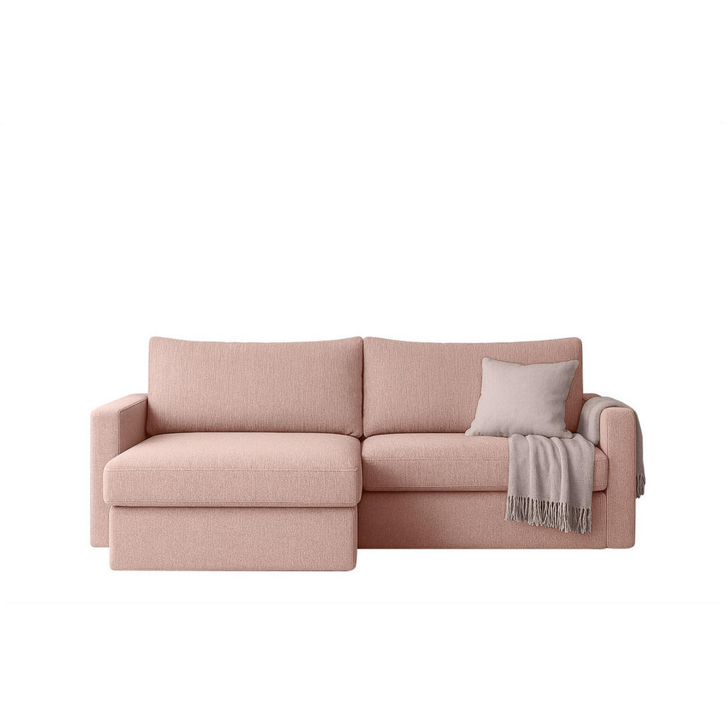 Fun Möbel Ecksofa, Rosa, Textil, Ottomane links, 224x140 cm, Wohnzimmer, Sofas & Couches, Wohnlandschaften, Ecksofas Fun Möbel Ecksofa, Rosa, Textil, Ottomane links, 224x140 cm, Wohnzimmer, Sofas & Couches, Wohnlandschaften, Ecksofas von Fun Möbel