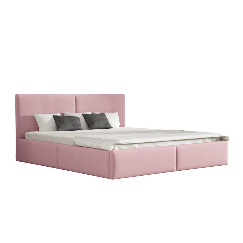 Fun Möbel Polsterbett, Rosa, Textil, 120x200 cm, Schlafzimmer, Betten, Polsterbetten Fun Möbel Polsterbett, Rosa, Textil, 120x200 cm, Schlafzimmer, Betten, Polsterbetten von Fun Möbel
