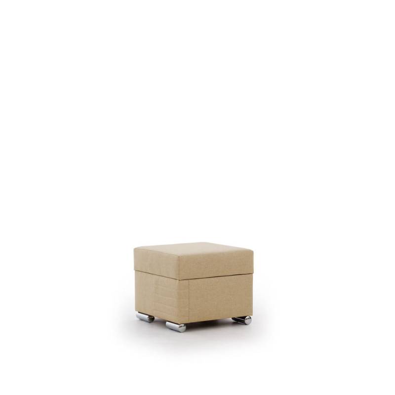 Fun Möbel POLSTERHOCKER Beige