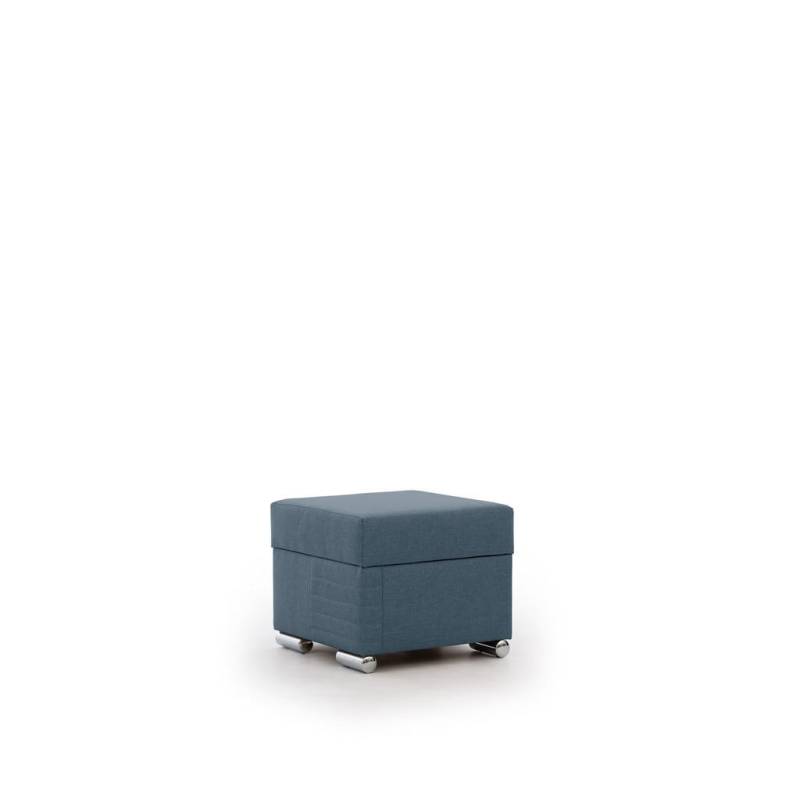 Fun Möbel POLSTERHOCKER Blau