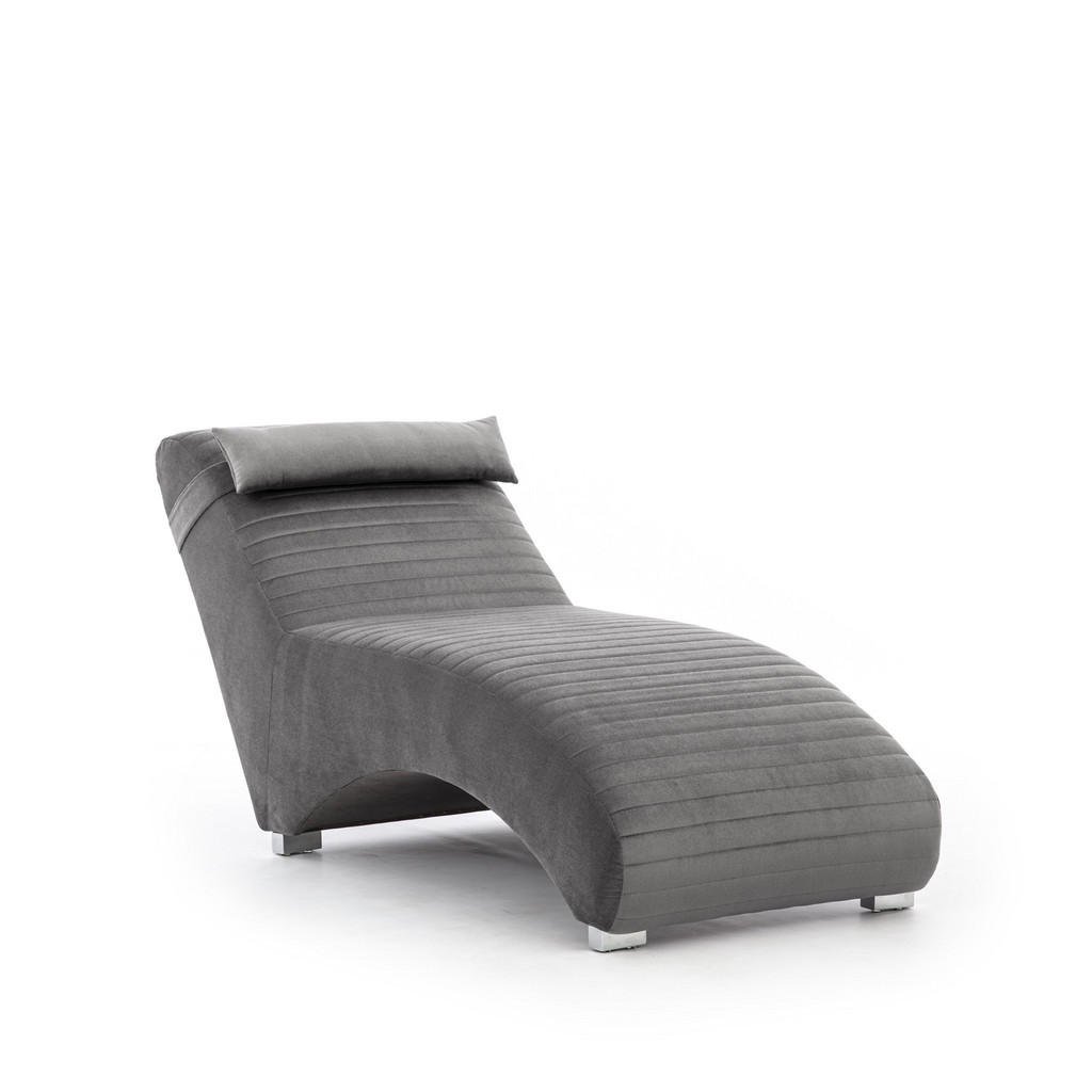 Fun Möbel RELAXLIEGE Dunkelgrau Fun Möbel RELAXLIEGE Dunkelgrau