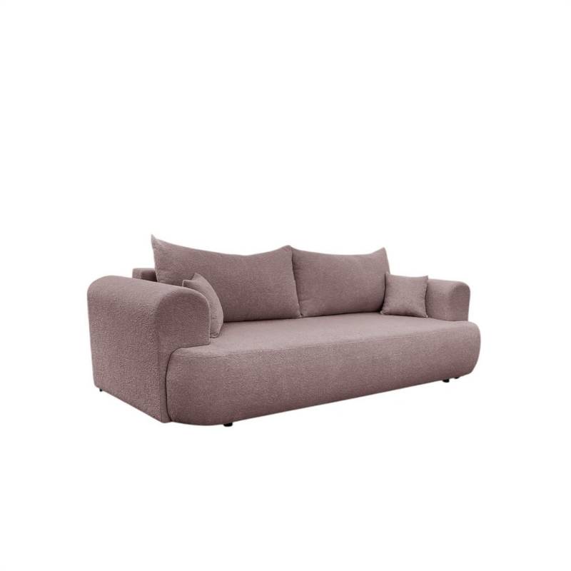 Fun Möbel SCHLAFSOFA Altrosa