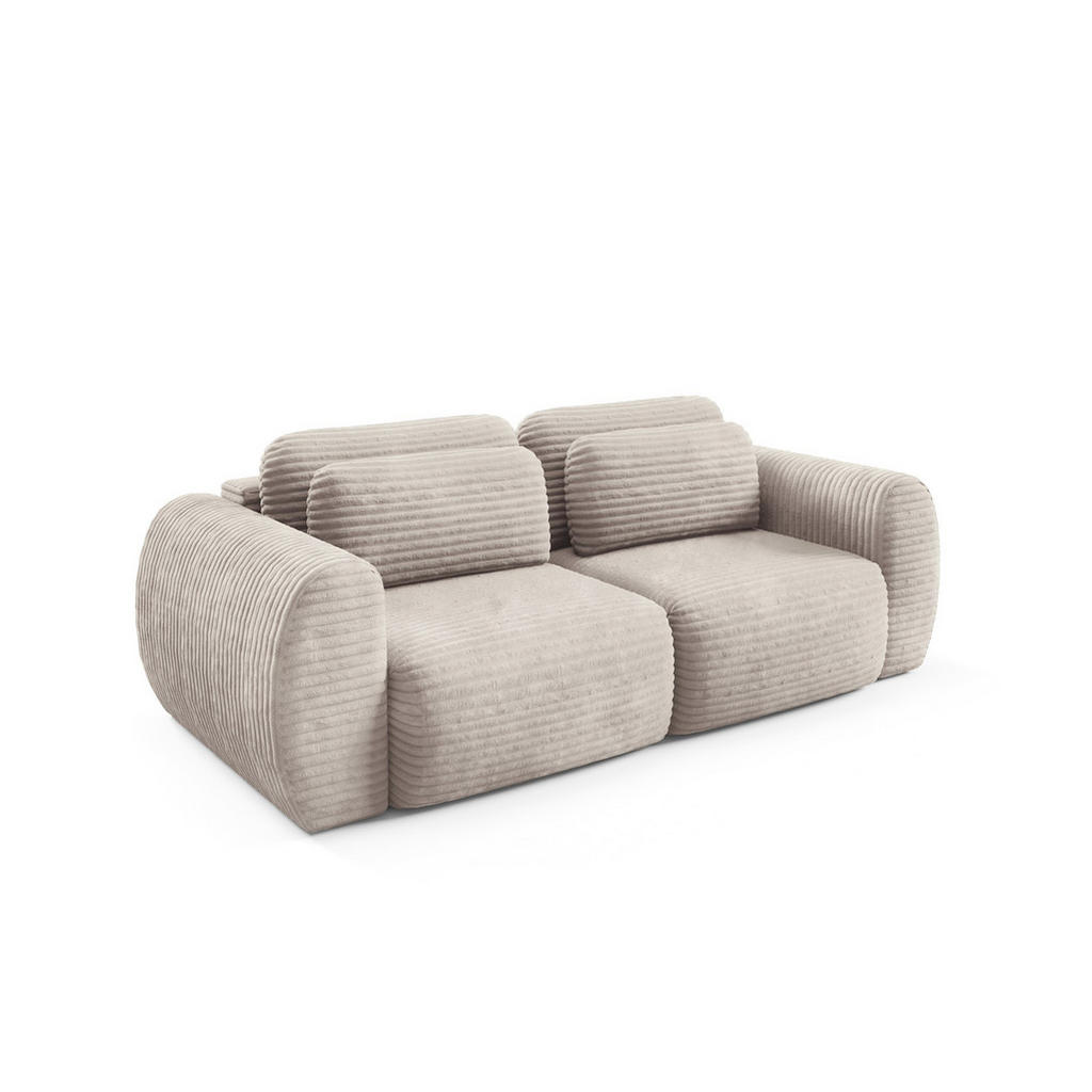 Fun Möbel SCHLAFSOFA Beige