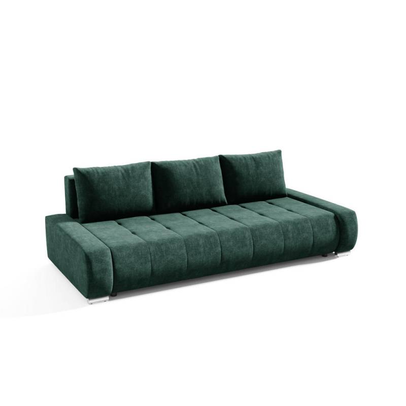 Fun Möbel SCHLAFSOFA Dunkelgrün