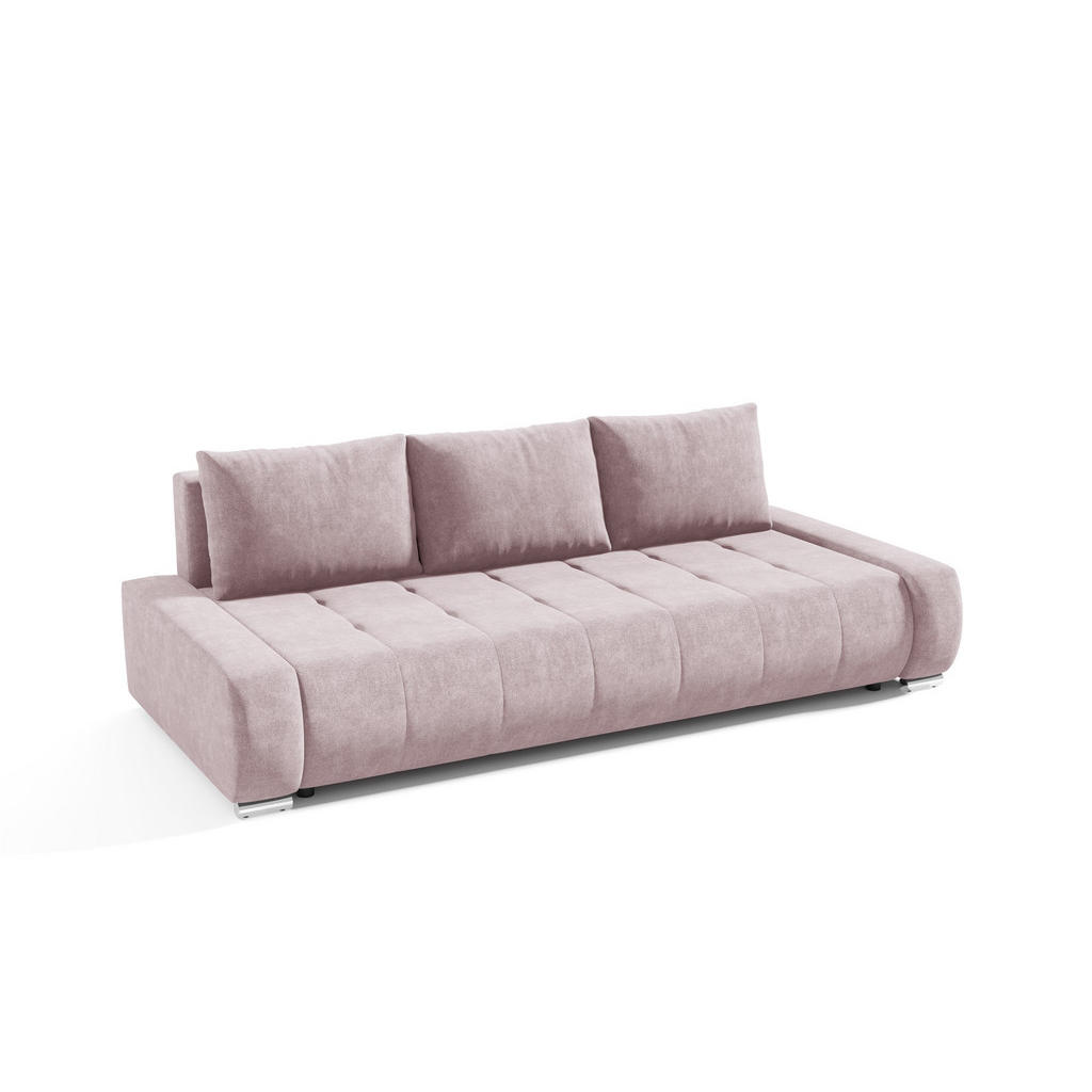 Fun Möbel Schlafsofa, Rosa, Textil, 240x85x110 cm, Wohnzimmer, Sofas & Couches, Schlafsofas Fun Möbel Schlafsofa, Rosa, Textil, 240x85x110 cm, Wohnzimmer, Sofas & Couches, Schlafsofas von Fun Möbel