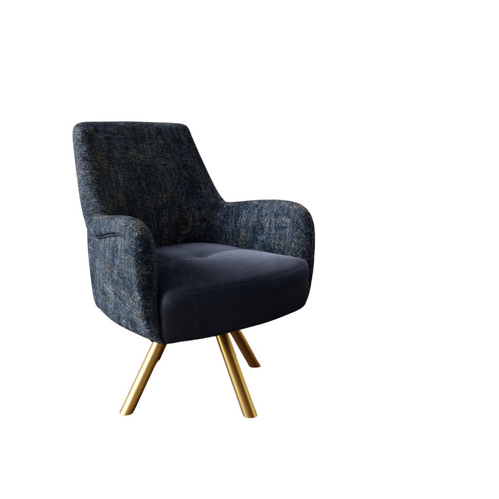 Fun Möbel SESSEL Dunkelblau Fun Möbel SESSEL Dunkelblau