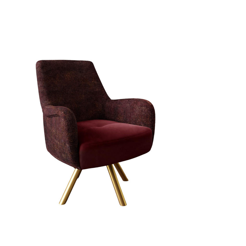 Fun Möbel Sessel, Rot, Textil, 74x100x92 cm, Wohnzimmer, Sessel, Polstersessel Fun Möbel Sessel, Rot, Textil, 74x100x92 cm, Wohnzimmer, Sessel, Polstersessel von Fun Möbel