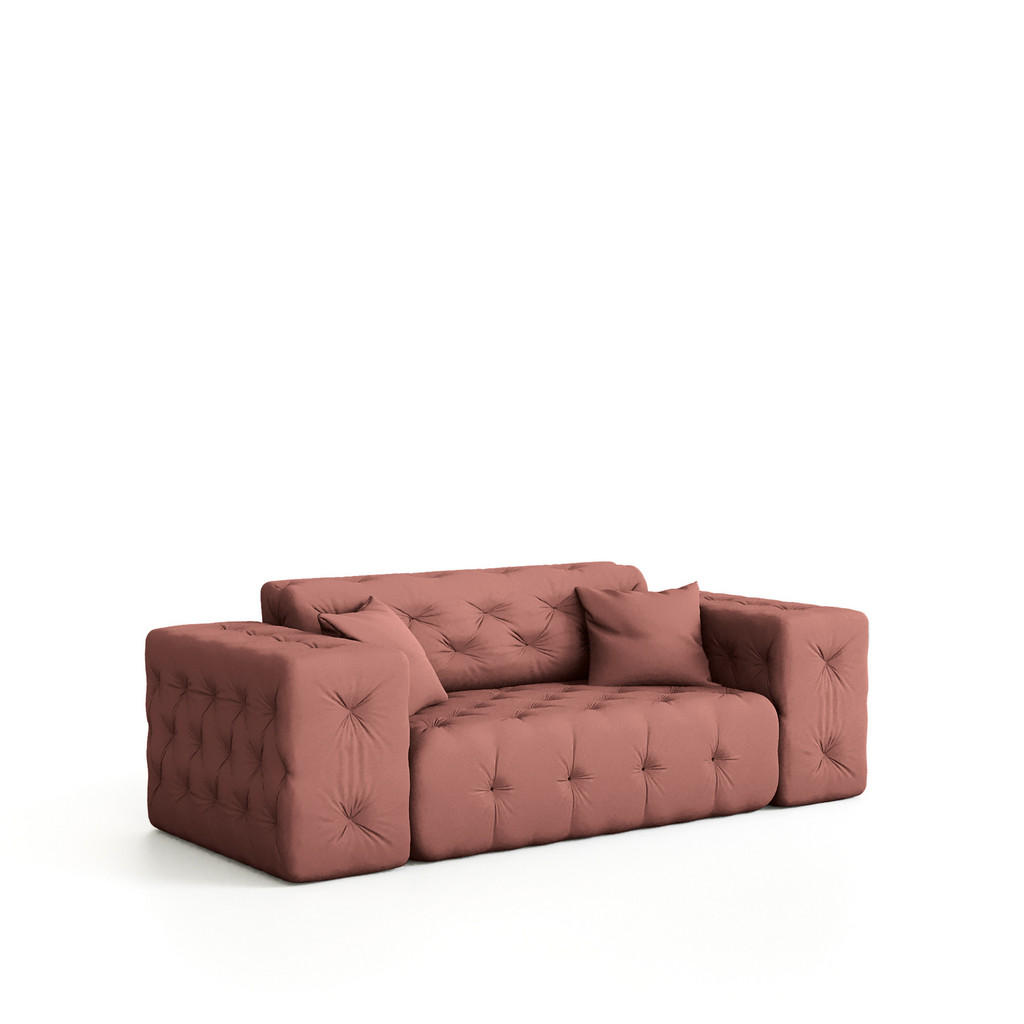 Fun Möbel Sofa, Rosa, Textil, 186x78x96 cm, Wohnzimmer, Sofas & Couches, Sofas, 2-Sitzer Sofas Fun Möbel Sofa, Rosa, Textil, 186x78x96 cm, Wohnzimmer, Sofas & Couches, Sofas, 2-Sitzer Sofas von Fun Möbel