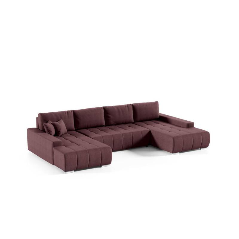 Fun Möbel WOHNLANDSCHAFT Magenta