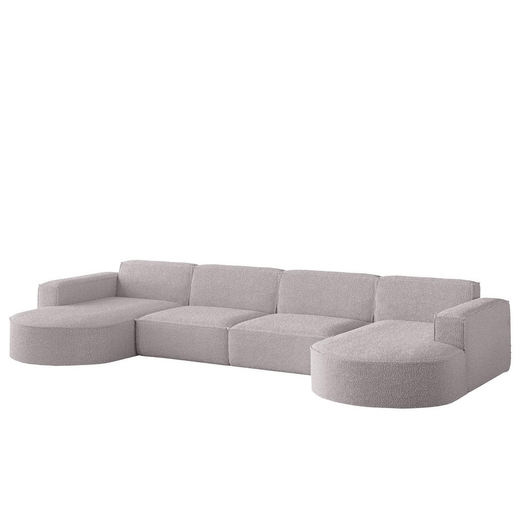 Fun Möbel Wohnlandschaft, Rosa, Textil, U-Form, 382x78x165 cm, Wohnzimmer, Sofas & Couches, Wohnlandschaften, Wohnlandschaften in U-Form Fun Möbel Wohnlandschaft, Rosa, Textil, U-Form, 382x78x165 cm, Wohnzimmer, Sofas & Couches, Wohnlandschaften, Wohnlandschaften in U-Form von Fun Möbel