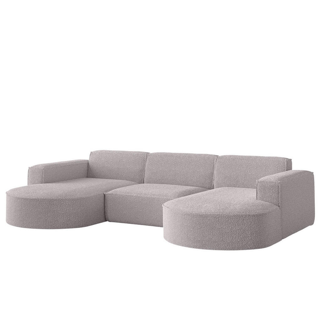 Fun Möbel Wohnlandschaft, Rosa, Textil, U-Form, 299x78x165 cm, Wohnzimmer, Sofas & Couches, Wohnlandschaften, Wohnlandschaften in U-Form Fun Möbel Wohnlandschaft, Rosa, Textil, U-Form, 299x78x165 cm, Wohnzimmer, Sofas & Couches, Wohnlandschaften, Wohnlandschaften in U-Form von Fun Möbel