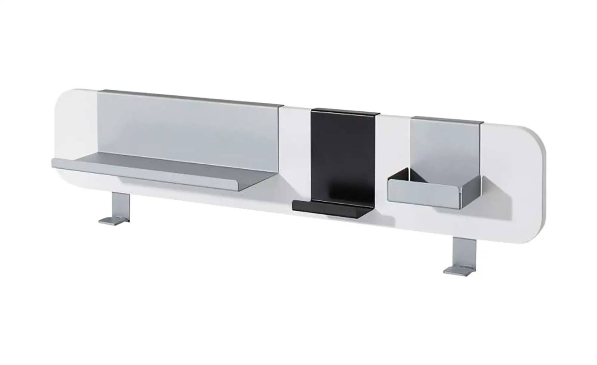 PAIDI Funktionsboard zum Schreibtisch  Zubehör Schoolworld ¦ weiß ¦ Aluminium ¦ Maße (cm): B: 81 H: 16 T: 2.2 Dekoration > Dekoartikel - Möbel Kraft