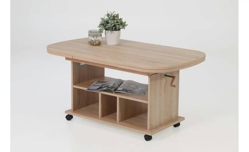 Funktionscouchtisch   ¦ holzfarben ¦ Maße (cm): B: 67 H: 63 T: 67.0 Tische > Couchtische - Möbel Kraft