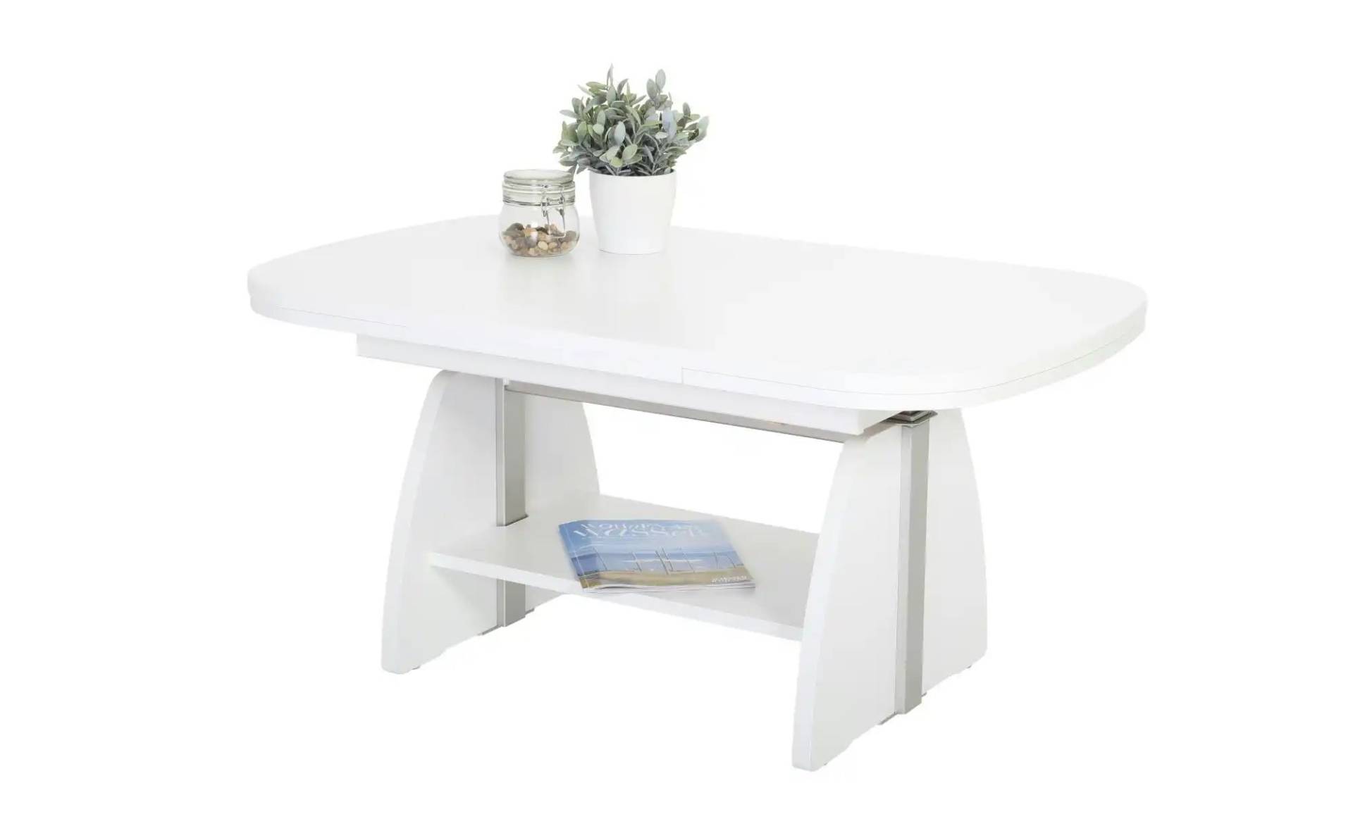 Funktionscouchtisch  Pantelleria ¦ weiß ¦ Maße (cm): B: 67 H: 69 T: 67.0 Tische > Couchtische > Couchtische andere Formen - Höffner