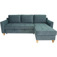 Funktionsecke Liv azur Microfaser B/H/T: ca. 231x86x150 cm von XXXL